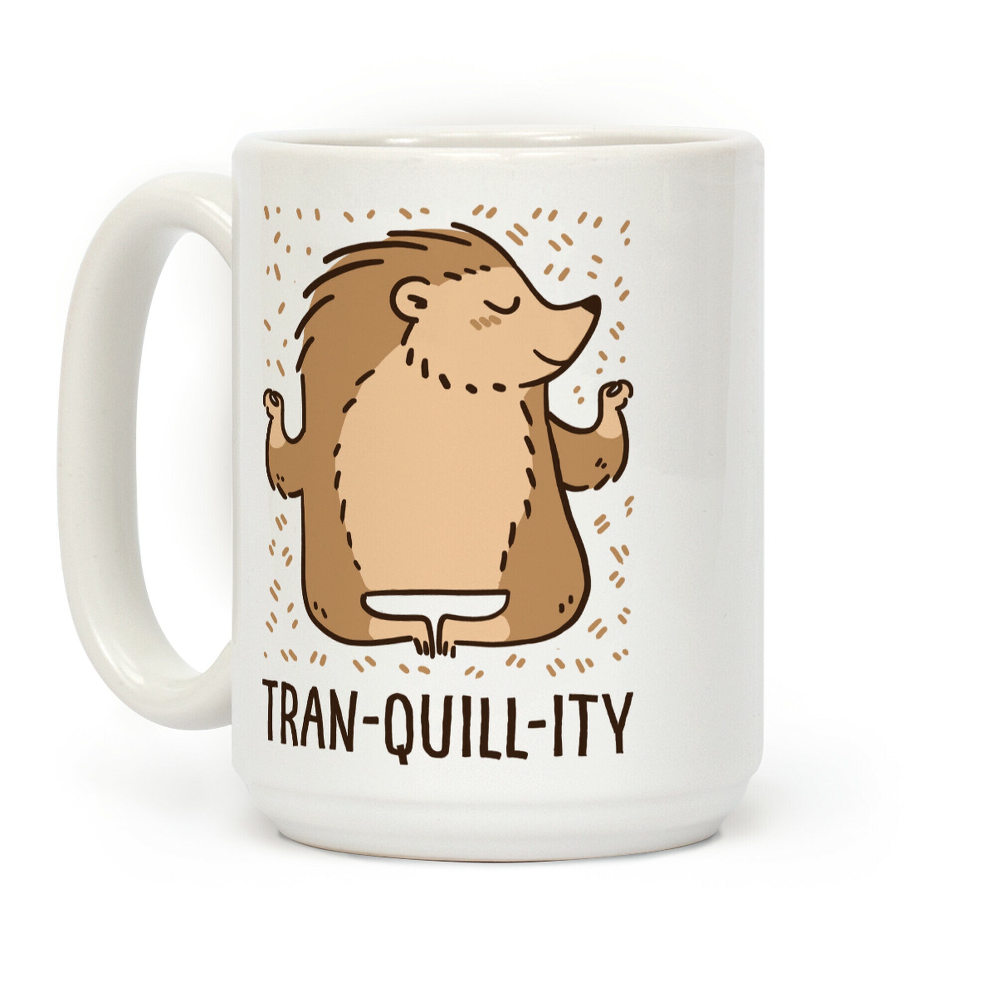 Tran-QUILL-ity - Hedgehog Coffee Mug